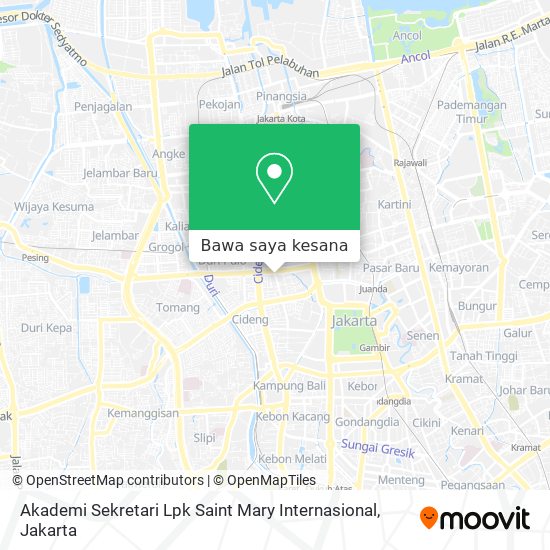 Peta Akademi Sekretari Lpk Saint Mary Internasional