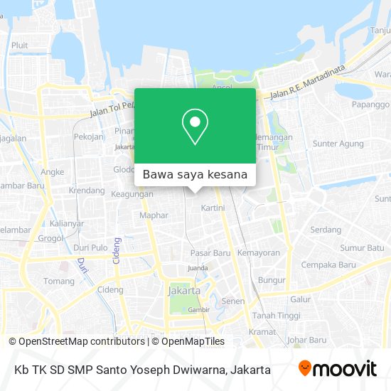 Peta Kb TK SD SMP Santo Yoseph Dwiwarna