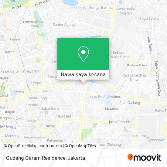 Peta Gudang Garam Residence