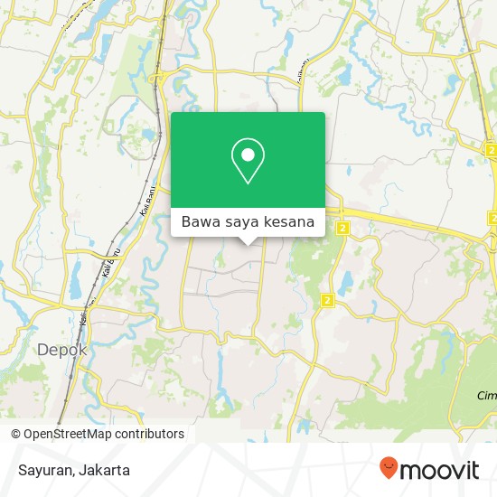 Peta Sayuran, Sukma Jaya