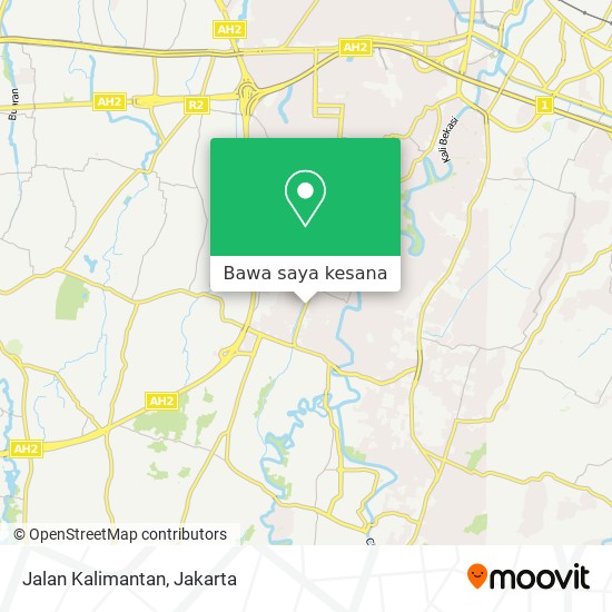 Peta Jalan Kalimantan
