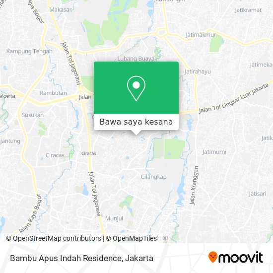 Peta Bambu Apus Indah Residence