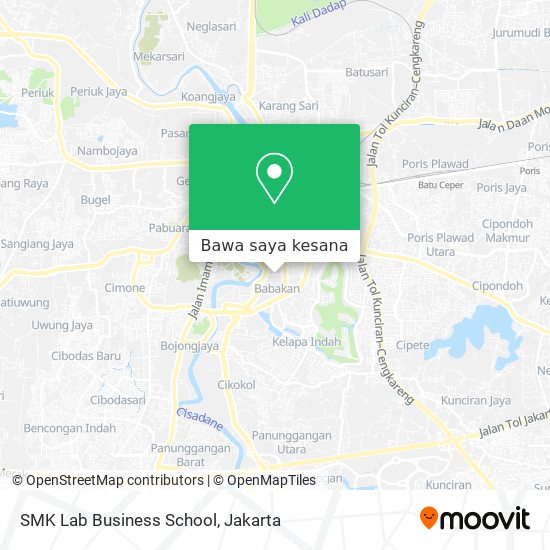 Peta SMK Lab Business School