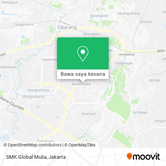 Peta SMK Global Mulia