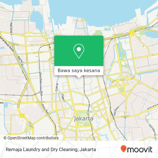 Peta Remaja Laundry and Dry Cleaning, Jalan Mangga Besar 4L Tamansari
