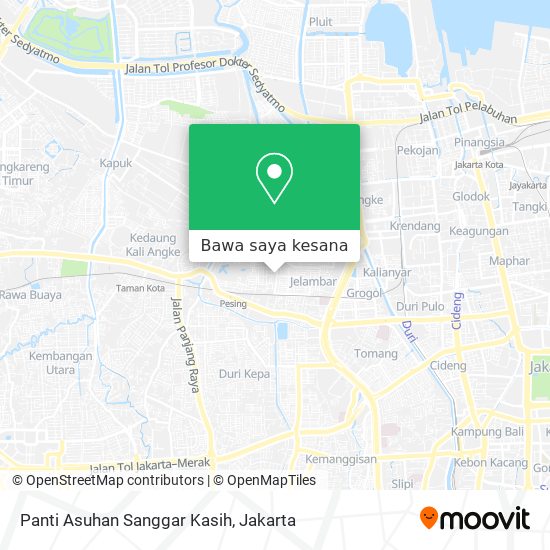 Peta Panti Asuhan Sanggar Kasih