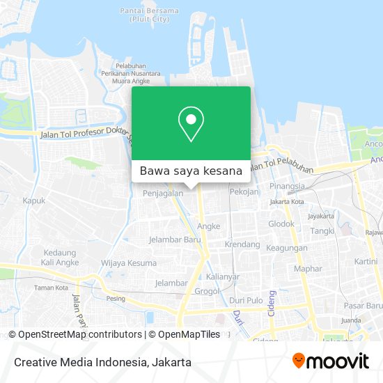Peta Creative Media Indonesia