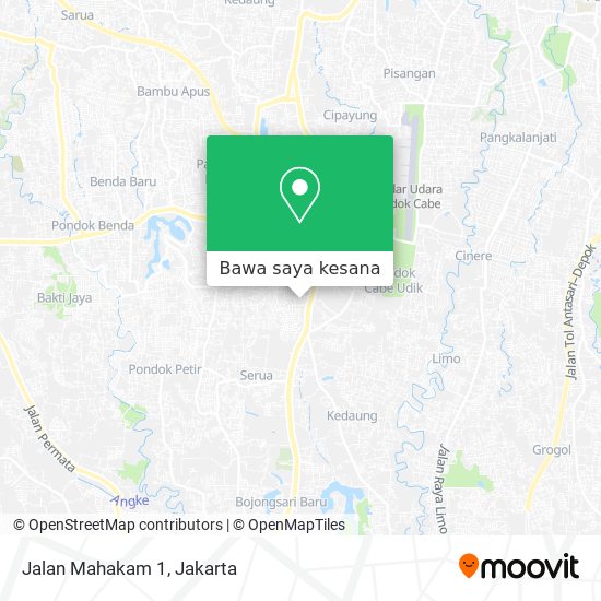 Peta Jalan Mahakam 1