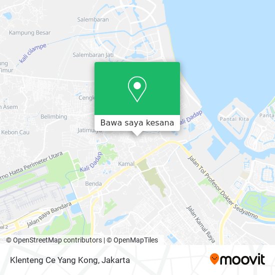 Peta Klenteng Ce Yang Kong