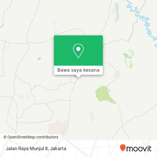 Peta Jalan Raya Munjul 8, Solear