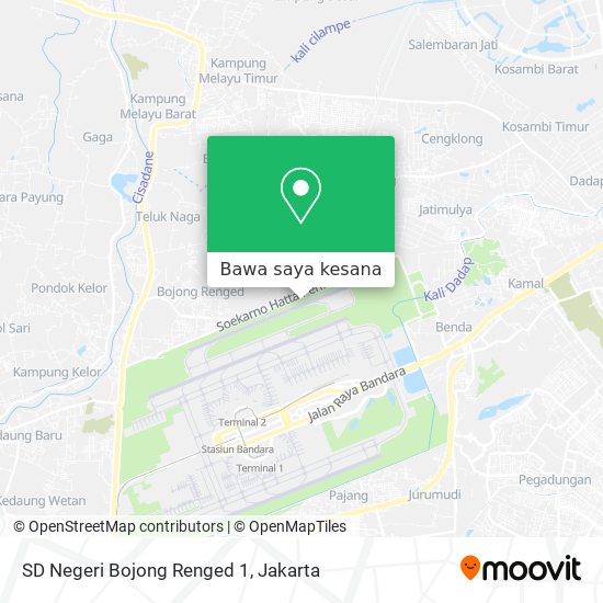 Peta SD Negeri Bojong Renged 1