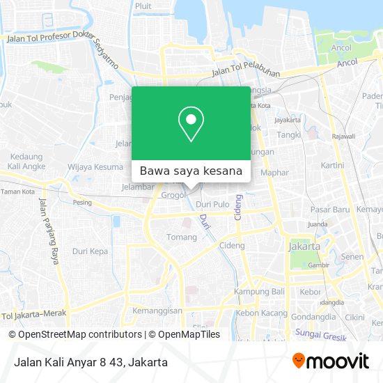Peta Jalan Kali Anyar 8 43