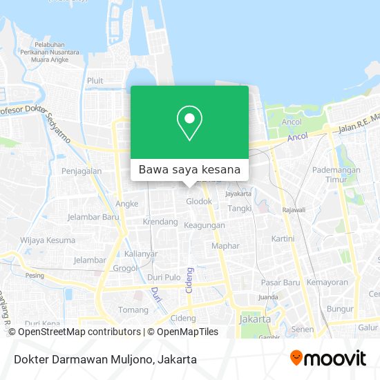 Peta Dokter Darmawan Muljono