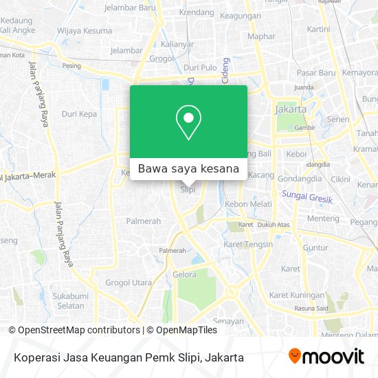 Peta Koperasi Jasa Keuangan Pemk Slipi