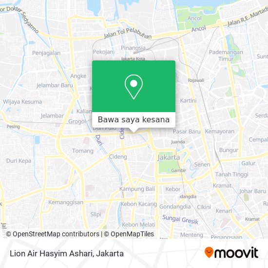 Peta Lion Air Hasyim Ashari