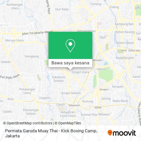 Peta Permata Garuda Muay Thai - Kick Boxing Camp