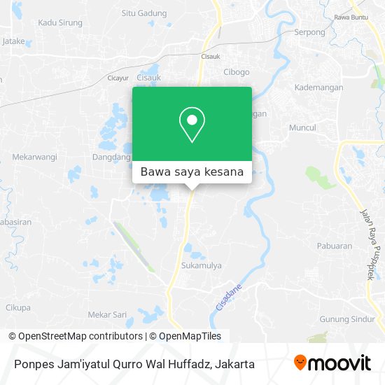 Peta Ponpes Jam'iyatul Qurro Wal Huffadz