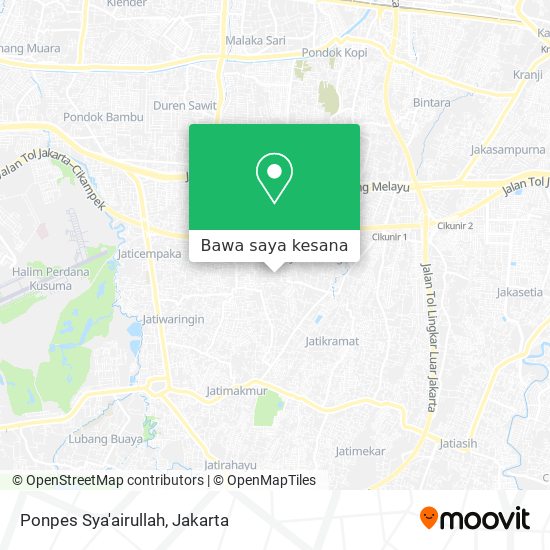 Peta Ponpes Sya'airullah