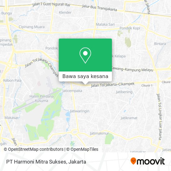 Peta PT Harmoni Mitra Sukses