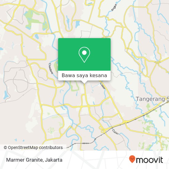 Peta Marmer Granite, Jalan Pahlawan Seribu