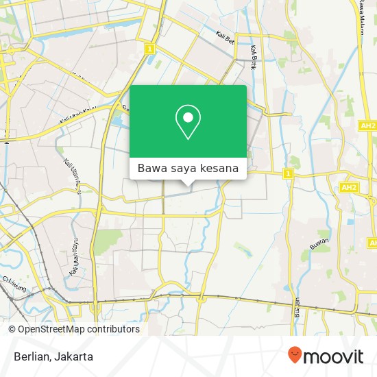 Peta Berlian, Jalan Kayu Putih Selatan 6G