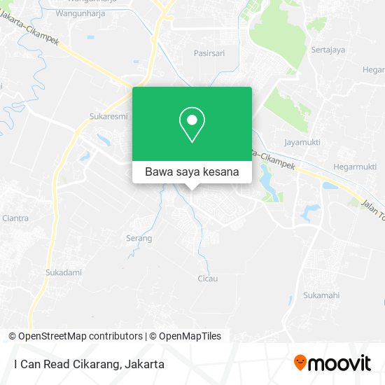 Peta I Can Read Cikarang, Cikarang Selatan