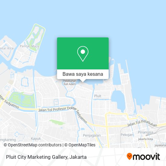 Peta Pluit City Marketing Gallery