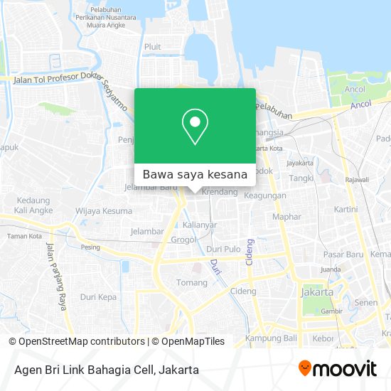 Peta Agen Bri Link Bahagia Cell
