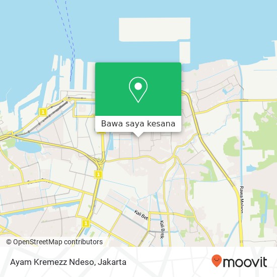 Peta Ayam Kremezz Ndeso, Jalan Walang Baru