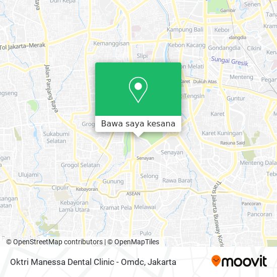Peta Oktri Manessa Dental Clinic - Omdc