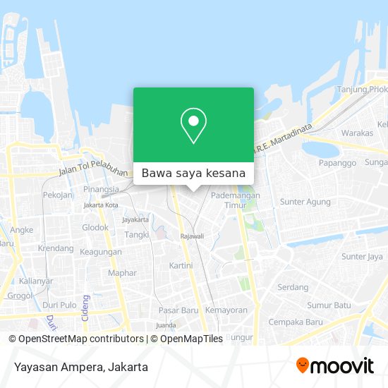 Peta Yayasan Ampera