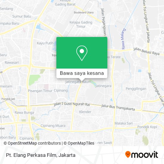 Peta Pt. Elang Perkasa Film