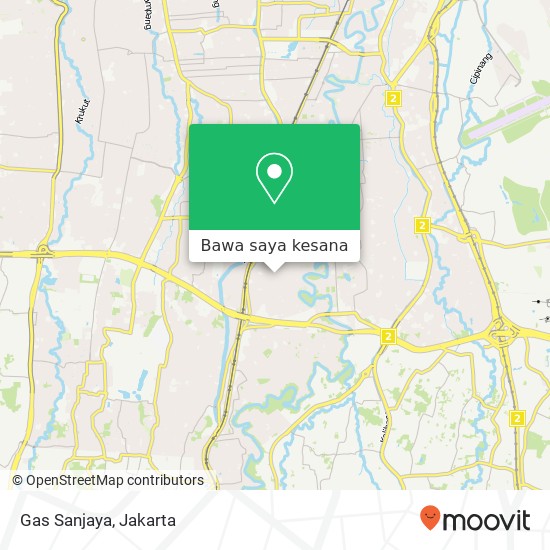 Peta Gas Sanjaya, Jalan Swadaya 1