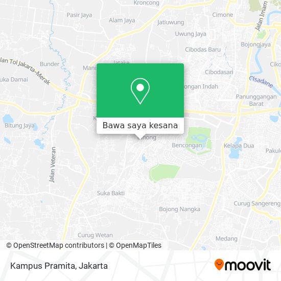 Peta Kampus Pramita