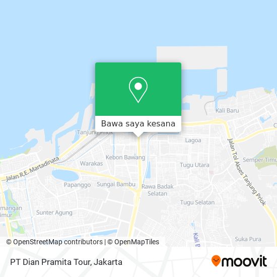 Peta PT Dian Pramita Tour