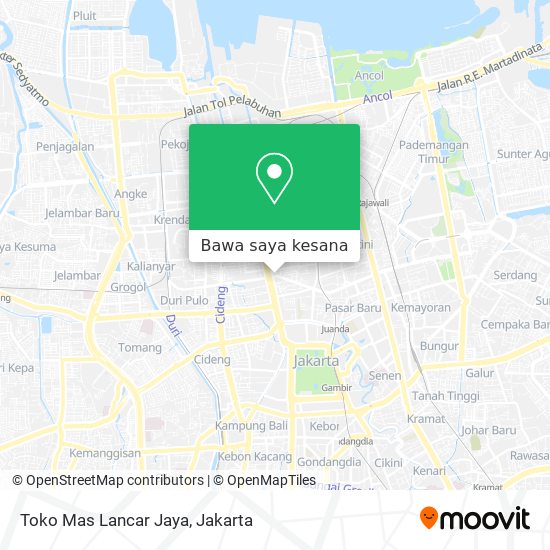 Peta Toko Mas Lancar Jaya