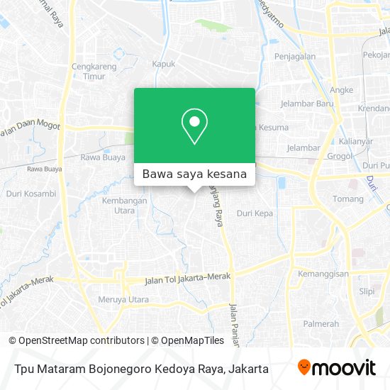 Peta Tpu Mataram Bojonegoro Kedoya Raya