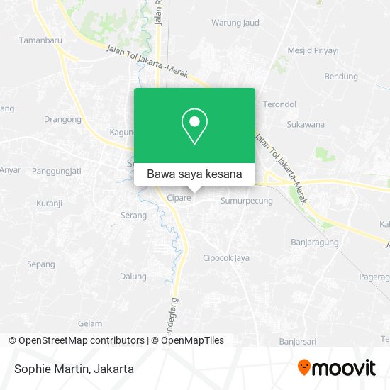 Peta Sophie Martin, Jalan Kh. Sochari