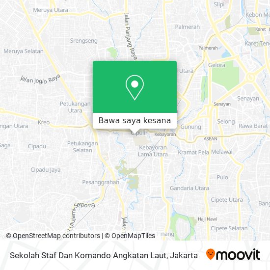 Peta Sekolah Staf Dan Komando Angkatan Laut