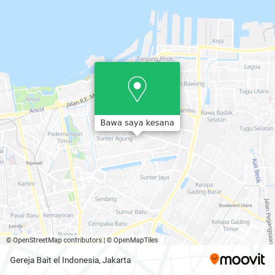 Peta Gereja Bait el Indonesia