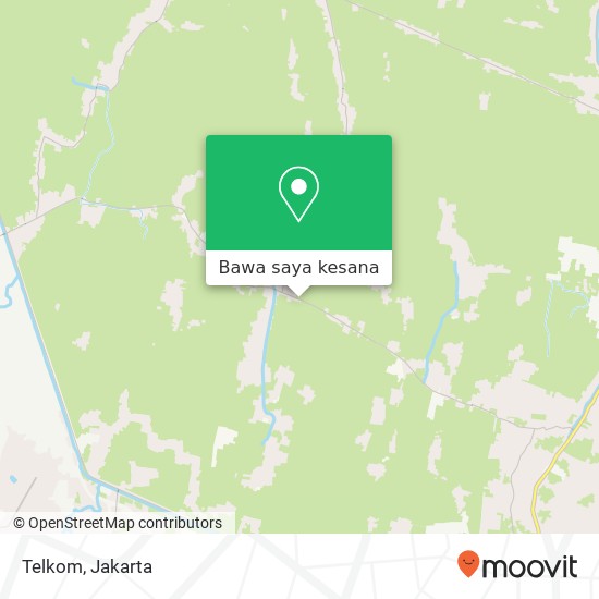 Peta Telkom, Jalan Raya Tambelang Tambelang