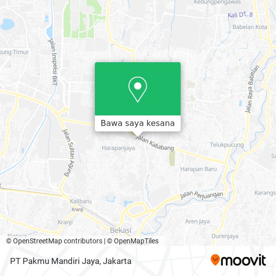 Peta PT Pakmu Mandiri Jaya