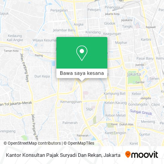 Peta Kantor Konsultan Pajak Suryadi Dan Rekan