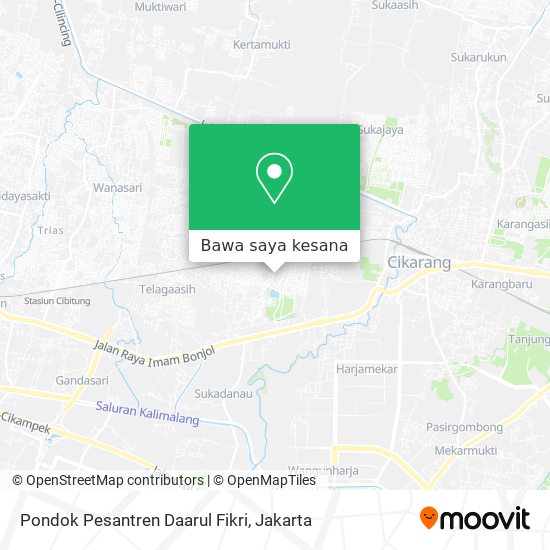 Peta Pondok Pesantren Daarul Fikri