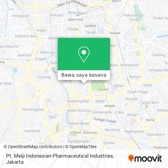 Peta Pt. Meiji Indonesian Pharmaceutical Industries