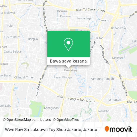 Peta Wwe Raw Smackdown Toy Shop Jakarta