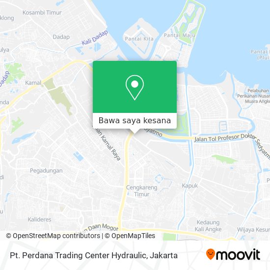 Peta Pt. Perdana Trading Center Hydraulic