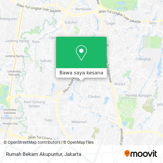 Peta Rumah Bekam Akupuntur