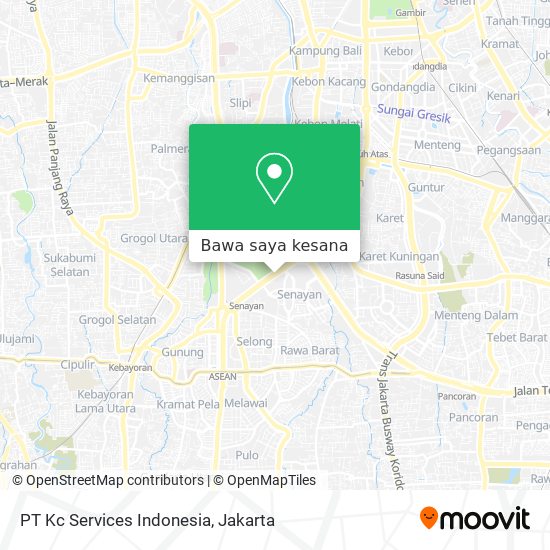 Peta PT Kc Services Indonesia