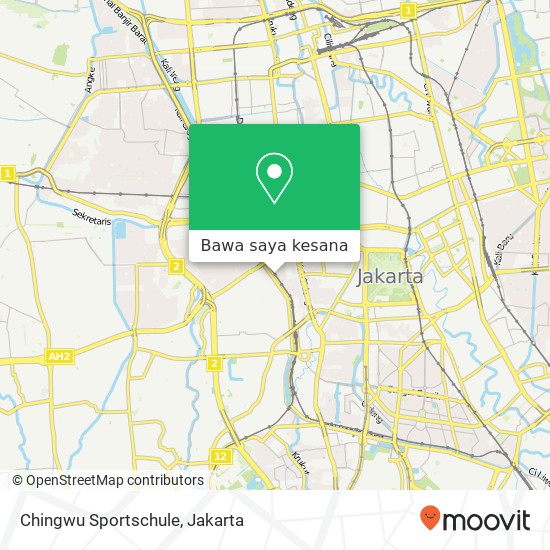 Peta Chingwu Sportschule, Jalan Belawan Gambir